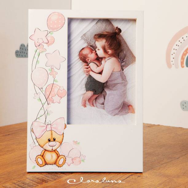 23927 PORTAFOTO ORSETTO ROSA