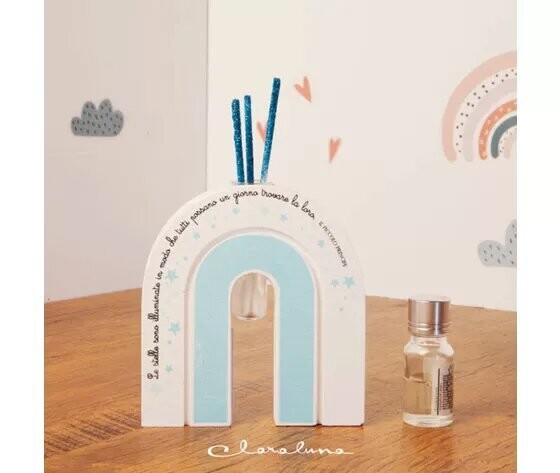 23366 PROFUMATORE ARCOBALENO AZZURRO 12x11x2